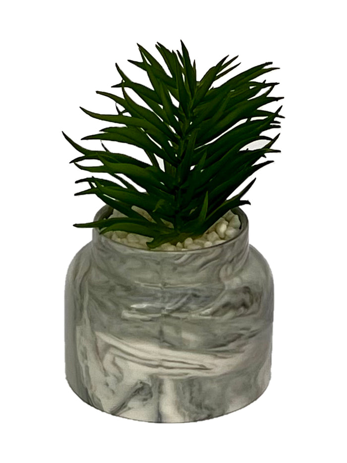 Marble Plant Pot